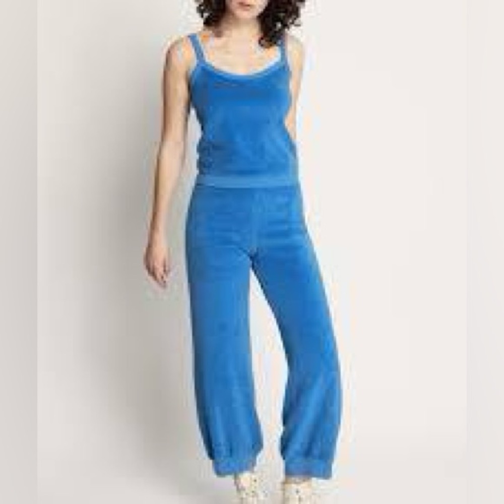 Suzie Kondi Talos Terry Blue Tank Top + Pants